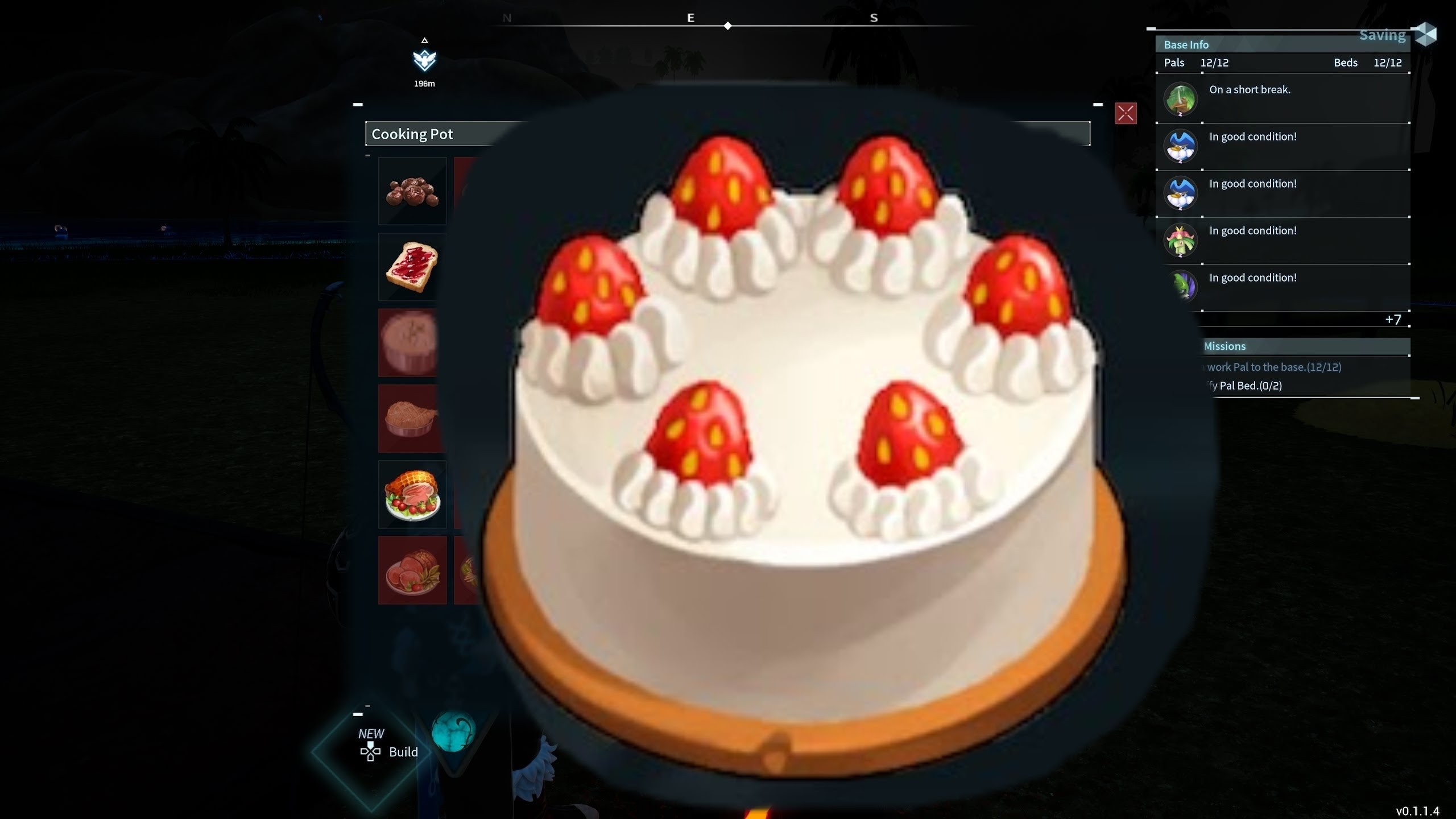 unlimited cakes in palworld